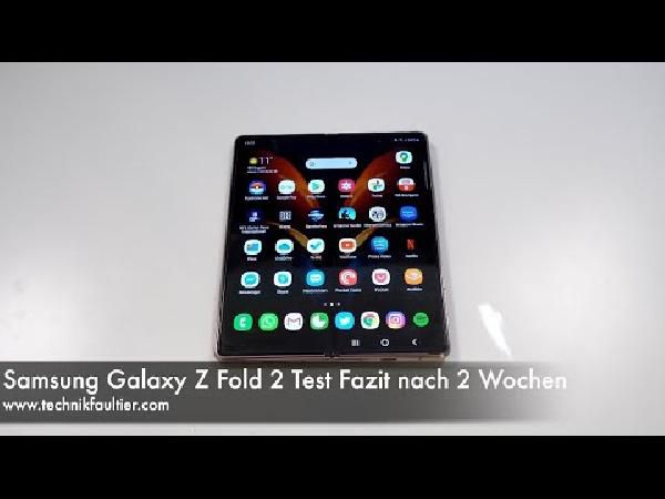 Samsung Galaxy Z Fold2 5G mit 256GB für 1.299€ (statt 1.442€) Samsung Galaxy Z Fold2 5G mit 256GB für 1.299€ (statt 1.442€)