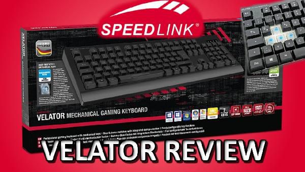 Speedlink VELATOR Mechanical Gaming Keyboard ab 21,48€ (statt 31€) Speedlink VELATOR Mechanical Gaming Keyboard ab 21,48€ (statt 31€)