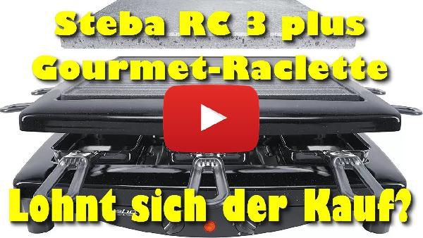 Steba RC 3 plus - Raclettegrill mit wendbare Grillplatte für 79,99€ (statt 90€) Steba RC 3 plus Raclettegrill mit wendbare Grillplatte für 79,99€ (statt 90€)