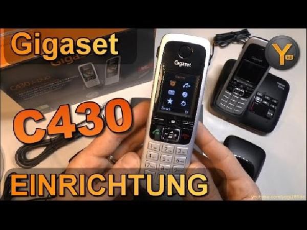 GIGASET C 430 - DECT Schnurlos Telefon statt 38€ ab nur 26€ GIGASET C 430 DECT Schnurlos Telefon statt 38€ ab nur 26€