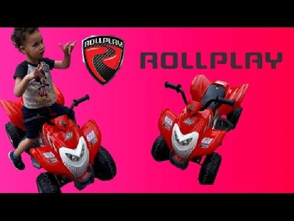 Rollplay Powersport Elektro Quad ATV in Rot für 86,98€ (statt 108€) Rollplay Powersport Elektro Quad ATV in Rot für 86,98€ (statt 108€)