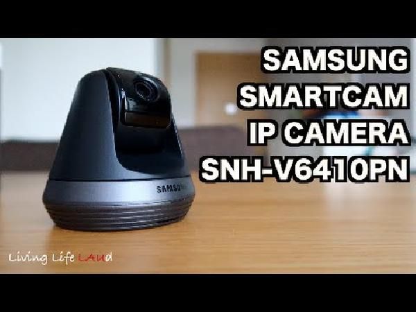 Samsung SNH-V6410PN Full HD IP-Kamera für 99,95€ (statt 160€) Samsung SNH V6410PN Full HD IP Kamera für 99,95€ (statt 160€)