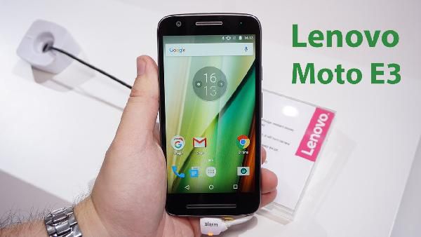 Lenovo Moto E (3. Gen) - 5 Zoll Smartphone für 103,86€ Lenovo Moto E (3. Gen) 5 Zoll Smartphone für 103,86€