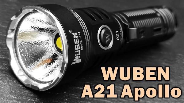WUBEN A21 LED Taschenlampe (4200 Lm) mit Li-Ion Akku & Zubehör für 72,49€ (statt 124€) WUBEN A21 LED Taschenlampe (4200 Lm) mit Li Ion Akku & Zubehör für 72,49€ (statt 124€)