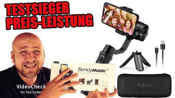 Hohem iSteady Mobile+ Gimbal Stabilisator mit 3 Achsen für 73,99€ (statt 99€) Hohem iSteady Mobile+ Gimbal Stabilisator mit 3 Achsen für 73,99€ (statt 99€)