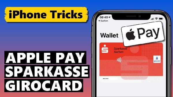 Bei der Sparkasse ab sofort Apple Pay auch mit der Sparkassen Girocard möglich Bei der Sparkasse ab sofort Apple Pay auch mit der Sparkassen Girocard möglich