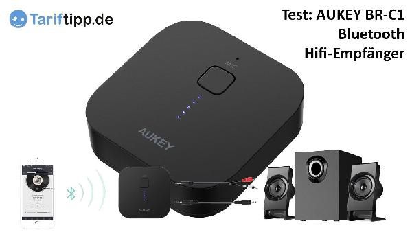 AUKEY BR-C1 Bluetooth Hifi-Empfänger mit Akku für 12,99€ (statt 18€) AUKEY BR C1 Bluetooth Hifi Empfänger mit Akku für 12,99€ (statt 18€)