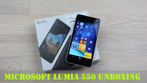 Microsoft Lumia 550 Smartphone 8GB für 77,45€ (statt 120€) Microsoft Lumia 550 Smartphone 8GB für 77,45€ (statt 120€)