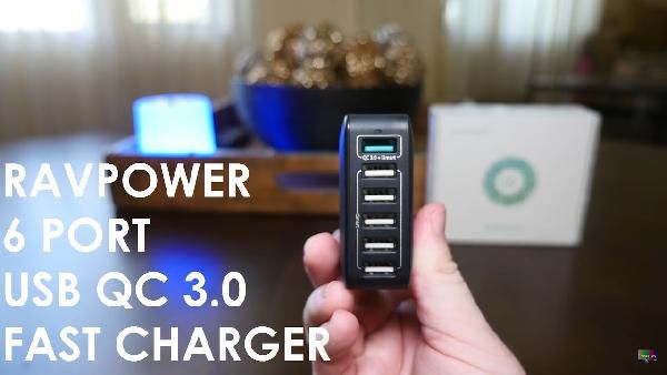 RAVPower RP-PC029 - 6-Port 60W Ladegerät mit QC 3.0 für 18,49€ (statt 27€) RAVPower RP PC029 6 Port 60W Ladegerät mit QC 3.0 für 18,49€ (statt 27€)