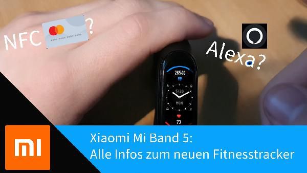 Vorbestellung: Fitnesstracker Mi Band 5 für 26,50€ Vorbestellung: Fitnesstracker Mi Band 5 für 26,50€