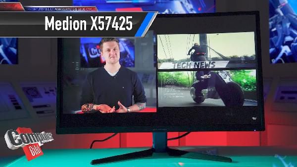 MEDION Erazer X57425 27 MEDION Erazer X57425 27 Full HD Gaming Monitor mit 4 ms Reaktionszeit, FreeSync und 144 Hz für 269€ (statt 350€)