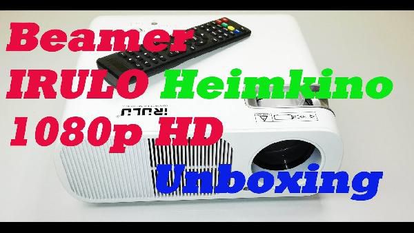irulu 1080 Beamer (nativ 1280x768) für nur 177,49€ irulu 1080 Beamer (nativ 1280x768) für nur 177,49€