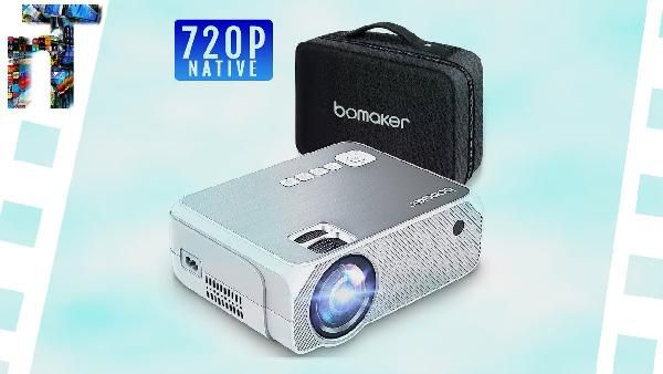 BOMAKER 720p LED Beamer mit 3600 Lumen für 67,99€ (statt 120€) BOMAKER 720p LED Beamer mit 3600 Lumen für 67,99€ (statt 120€)