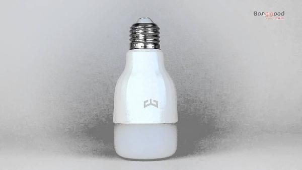 Yeelight Smart LED-Lampe E27 weiß (dimmbar) für 16,41€ Yeelight Smart LED Lampe E27 weiß (dimmbar) für 16,41€