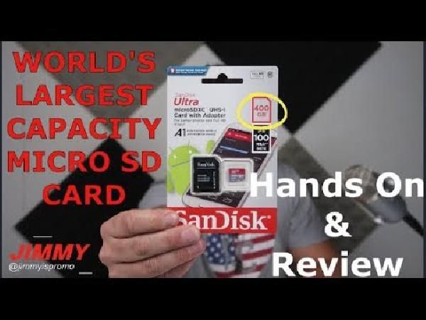 Sandisk Ultra A1 microSDXC 400GB für 49€ (statt 60€) Sandisk Ultra A1 microSDXC 400GB für 49€ (statt 60€)