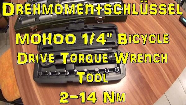 MOHOO Drehmomentschlüssel inkl. Zubehör für 38€ (statt 60€) MOHOO Drehmomentschlüssel inkl. Zubehör für 38€ (statt 60€)