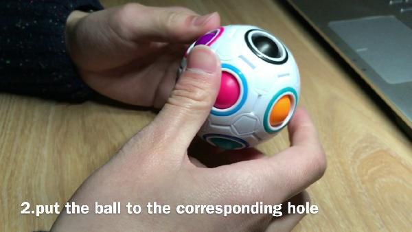 Magic Rainbow Ball - Anti-Stress-Ball für 1,45€ Magic Rainbow Ball Anti Stress Ball für 1,45€