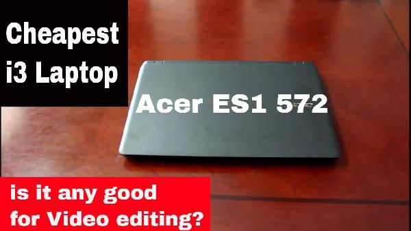 ACER Aspire ES 15 - 15,6 Notebook mit i3 CPU 4GB RAM und 1TB HDD für 333€ ACER Aspire ES 15 15,6 Notebook mit i3 CPU 4GB RAM und 1TB HDD für 333€
