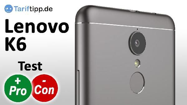 Lenovo K6 - 5 Zoll Smartphone mit 13 MP-Kamera und 2GB RAM ab 104,90€ (statt 125€) Lenovo K6 5 Zoll Smartphone mit 13 MP Kamera und 2GB RAM ab 104,90€ (statt 125€)