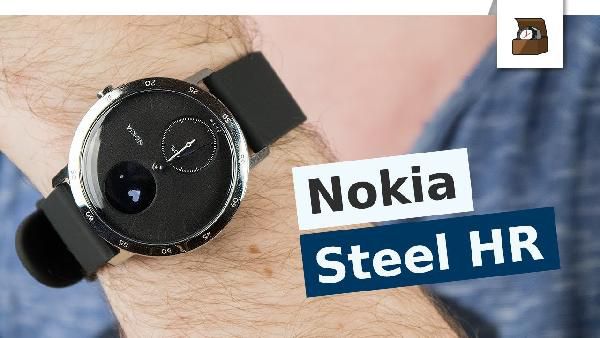 Nokia Steel HR - Fitnessuhr (36mm) mit Herzfrequenz- & Aktivitätsmessung für 135€ (statt 158€) Nokia Steel HR Fitnessuhr (36mm) mit Herzfrequenz & Aktivitätsmessung für 135€ (statt 158€)