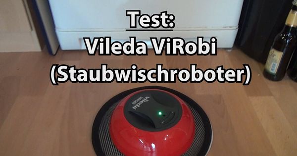 Media Markt VILEDA Aktion - günstige Reinigungs und Bügelgeräte - z.B.  VILEDA ViROBi Slim Staubwischroboter für 16,-€