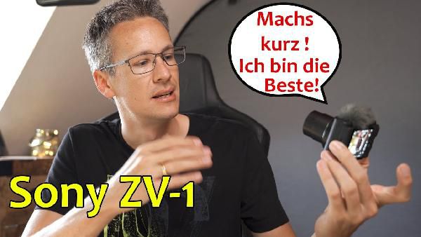 SONY Vlog-Kompaktkamera ZV-1 (20,1 MP, Wi-Fi, Bluetooth) für 679,98€ (statt 759€) SONY Vlog Kompaktkamera ZV 1 (20,1 MP, Wi Fi, Bluetooth) für 679,98€ (statt 759€)