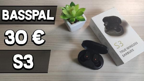 BassPal S3 - BT 5.0 TWS InEar Kopfhörer mit TouchControl für 17,09€ (statt 30€) BassPal S3 BT 5.0 TWS InEar Kopfhörer mit TouchControl für 17,09€ (statt 30€)