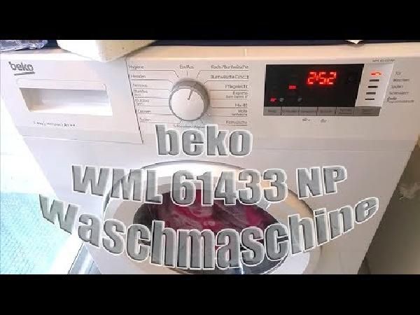 BEKO WML 61433 NPS Waschmaschine mit 6 kg und EEK A+++ für 277,05€ (statt 320€) - Saturncard BEKO WML 61433 NPS Waschmaschine mit 6 kg und EEK A+++ für 277,05€ (statt 320€) Saturncard