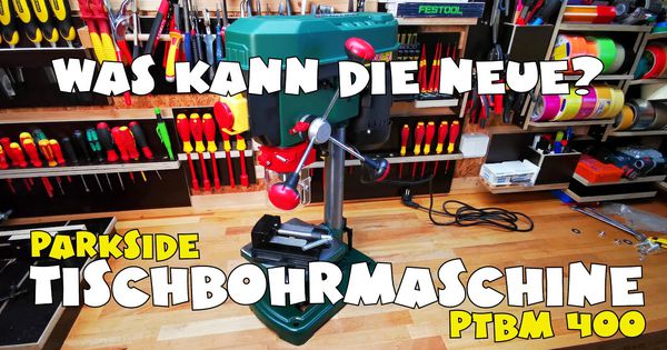 Parkside PTBM 400 Tischbohrmaschine 79,99€ 96€) (statt ab