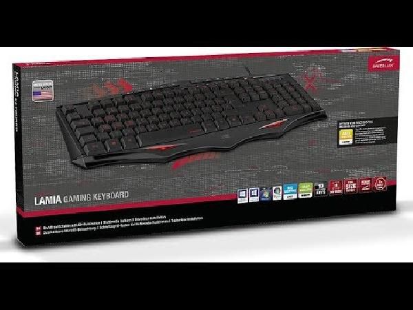 SPEEDLINK LAMIA - Gaming-Tastatur für 22€ (statt 34€) SPEEDLINK LAMIA Gaming Tastatur für 22€ (statt 34€)