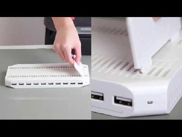 96W USB Ladestation inkl. 10 USB-Ports mit je 2.4A für 47,99€ (statt 80€) 96W USB Ladestation inkl. 10 USB Ports mit je 2.4A für 47,99€ (statt 80€)