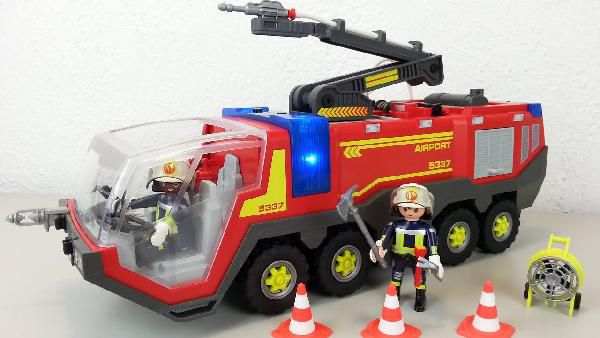 PLAYMOBIL 5337 - Flughafenlöschfahrzeug mit Licht und Sound für 28,99€ (statt 37€) - Prime PLAYMOBIL 5337 Flughafenlöschfahrzeug mit Licht und Sound für 28,99€ (statt 37€) Prime