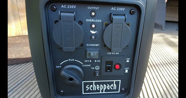 Scheppach IGT 2500 Stromerzeuger mit 2.000 Watt für 399,99