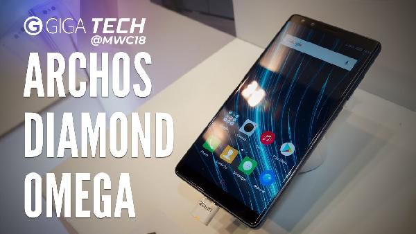 Archos Diamond Omega - 5,73 Archos Diamond Omega 5,73 Smartphone mit 8GB RAM und 128 GB Speicher für 299,99€ (statt 355€)