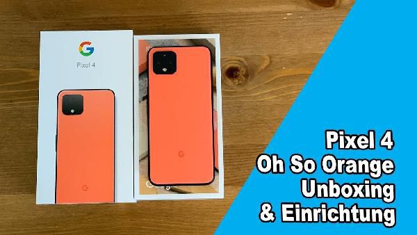 Google Pixel 4 64GB Google Pixel 4 64GB Oh So Orange Limited Edition (auch Schwarz und Weiß) für 459€ (statt 529€)