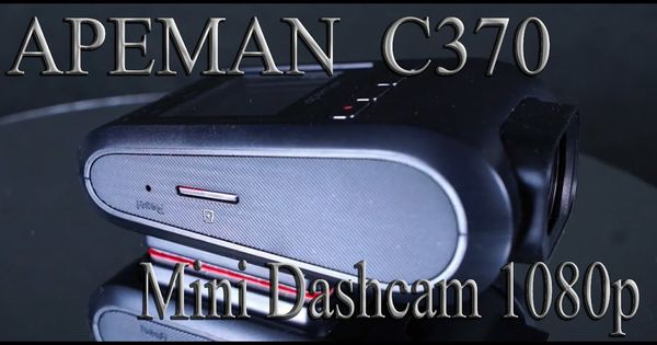 apeman C370 Mini Dash Cam