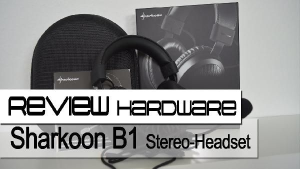 Sharkoon B1 Over-Ear Gaming Headset für 39,90€ Sharkoon B1 Over Ear Gaming Headset für 39,90€