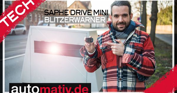 Saphe 4965 Drive Mini Verkehrswarner für 49,99€ (statt 60€)