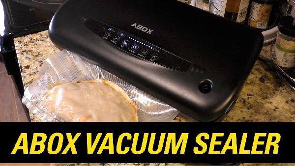 ABOX Automatische Vakuumiergerät mit eingebautem Cutter für 37,19€ (statt 56€) ABOX Automatische Vakuumiergerät mit eingebautem Cutter für 37,19€ (statt 56€)