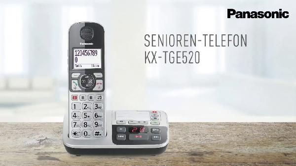 Panasonic KX-TGE520GS - Schnurloses DECT Telefon mit AB für 49,90€ (statt 60€) Panasonic KX TGE520GS Schnurloses DECT Telefon mit AB für 49,90€ (statt 60€)