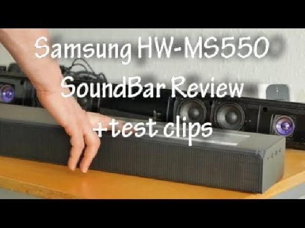 Samsung HW-MS550 All-In-One Soundbar für 169€ (statt 205€) Samsung HW MS550 All In One Soundbar für 169€ (statt 205€)