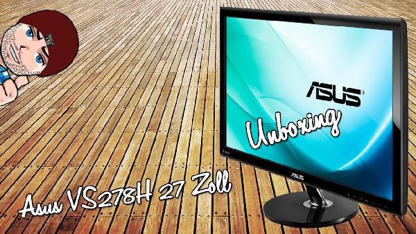 ASUS VS278H - 27 ASUS VS278H 27 LED Monitor (2xHDMI, 1ms) für 127,90€ (statt 151€)