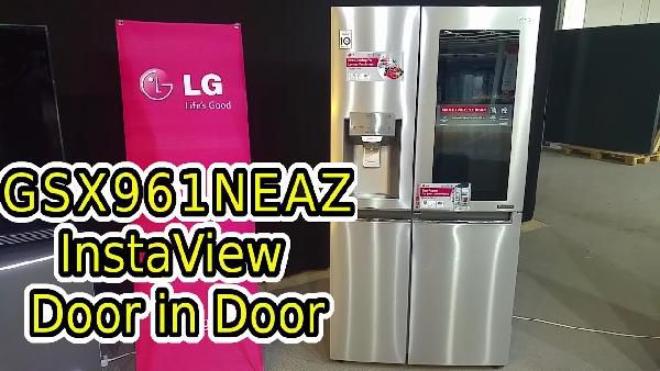 LG GSI 961 NEAZ InstaView Sidy-by-Side Kühlschrank mit EEK A++ für 1.899€ (statt 2.599€) LG GSI 961 NEAZ InstaView Sidy by Side Kühlschrank mit EEK A++ für 1.899€ (statt 2.599€)