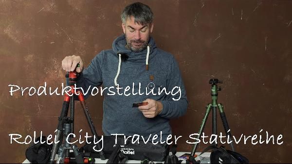 Rollei City Traveler Dreibein-Stativ Grün für 58,41€ (statt 172€) Rollei City Traveler Dreibein Stativ Grün für 58,41€ (statt 172€)