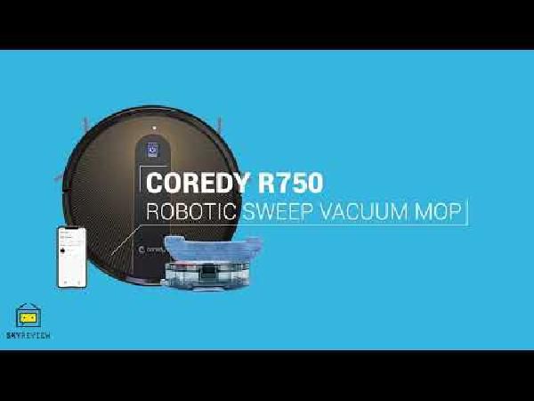 Coredy R750 Saugroboter mit Wischfunktion und 2000Pa inkl. App-Steuerung für 169,99€ (statt 230€) Coredy R750 Saugroboter mit Wischfunktion und 2000Pa inkl. App Steuerung für 169,99€ (statt 230€)