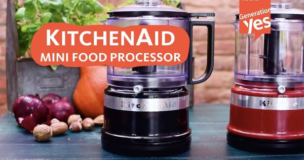 KitchenAid Artisan 5KFC3516E Mini Food Processor Zerkleinerer Factory Serviced 