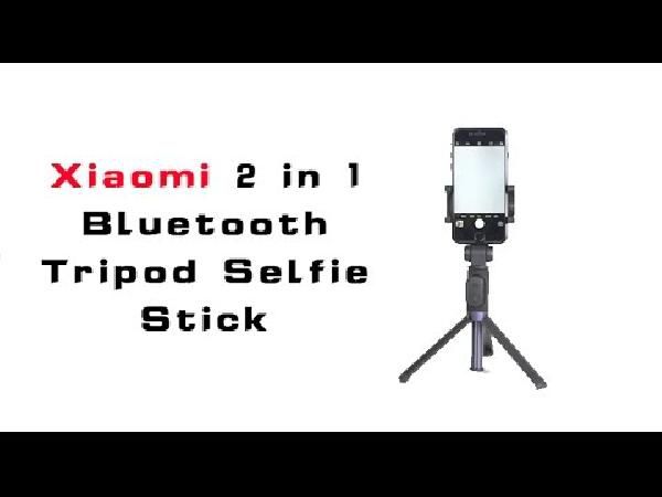 Xiaomi 2in1 Selfiestick mit Bluetooth-Auslöser für 12,56€ Xiaomi 2in1 Selfiestick mit Bluetooth Auslöser für 12,56€