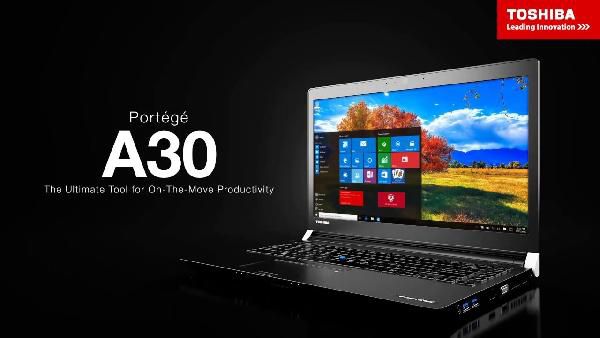 Toshiba Portégé A30-D-139 - 13,3 Full HD Notebook mit Windows 10 Pro für 579€ (statt 709€) Toshiba Portégé A30 D 139 13,3 Full HD Notebook mit Windows 10 Pro für 579€ (statt 709€)
