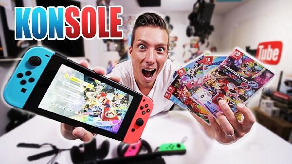 Nintendo Switch + 3 Spiele (Mario Adyssey, Mario Kart 8) ab 399€ Nintendo Switch + 3 Spiele (Mario Adyssey, Mario Kart 8) ab 399€
