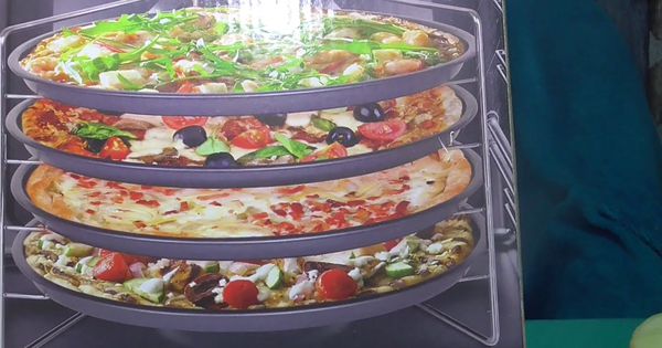 zenker 5-teiliges Pizzabäcker-Set, 29 cm für 11,94€ (statt 30€) | Backformen & Backzubehör